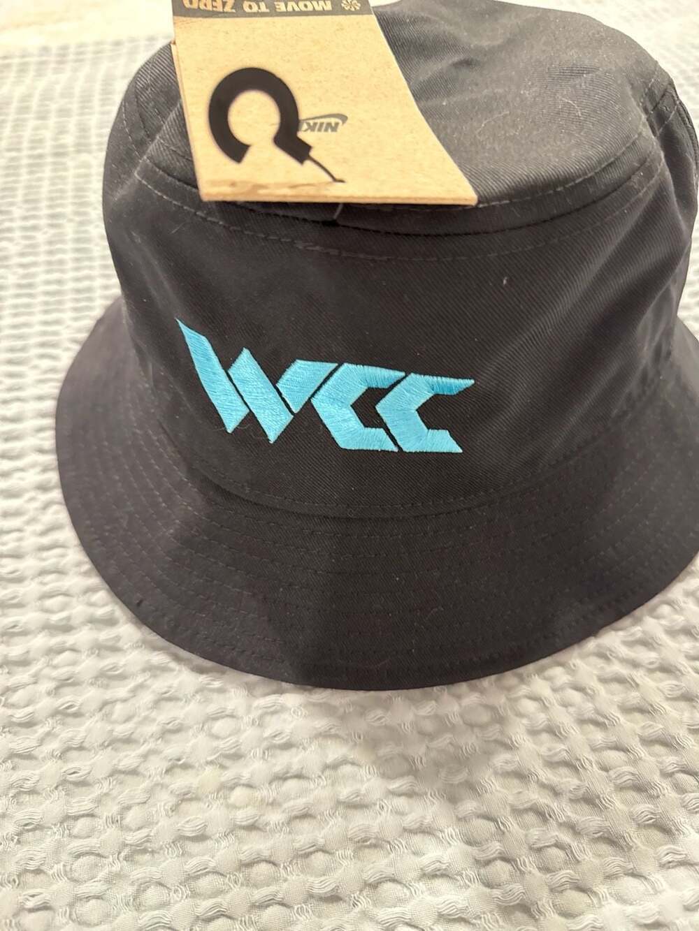 Nike Adult Unisex WCC Logo Sportswear Bucket Hat - Black - Size M